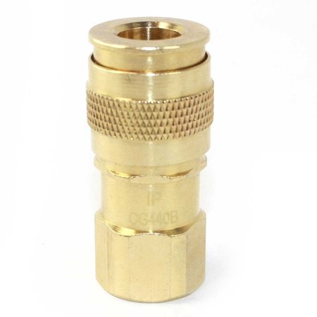 INTERSTATE PNEUMATICS Brass 6 PK CG440B-D6